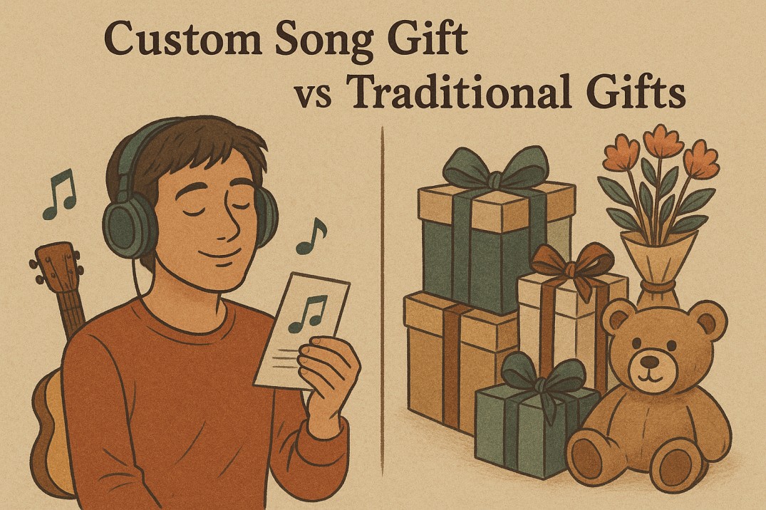 Custom Song Gift vs. Traditional Gifts: What’s More Memorable?