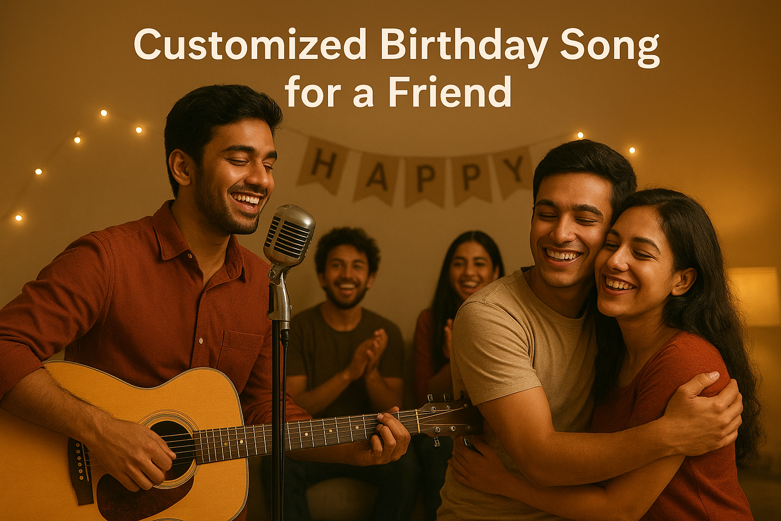 Customized Birthday Song for a Friend