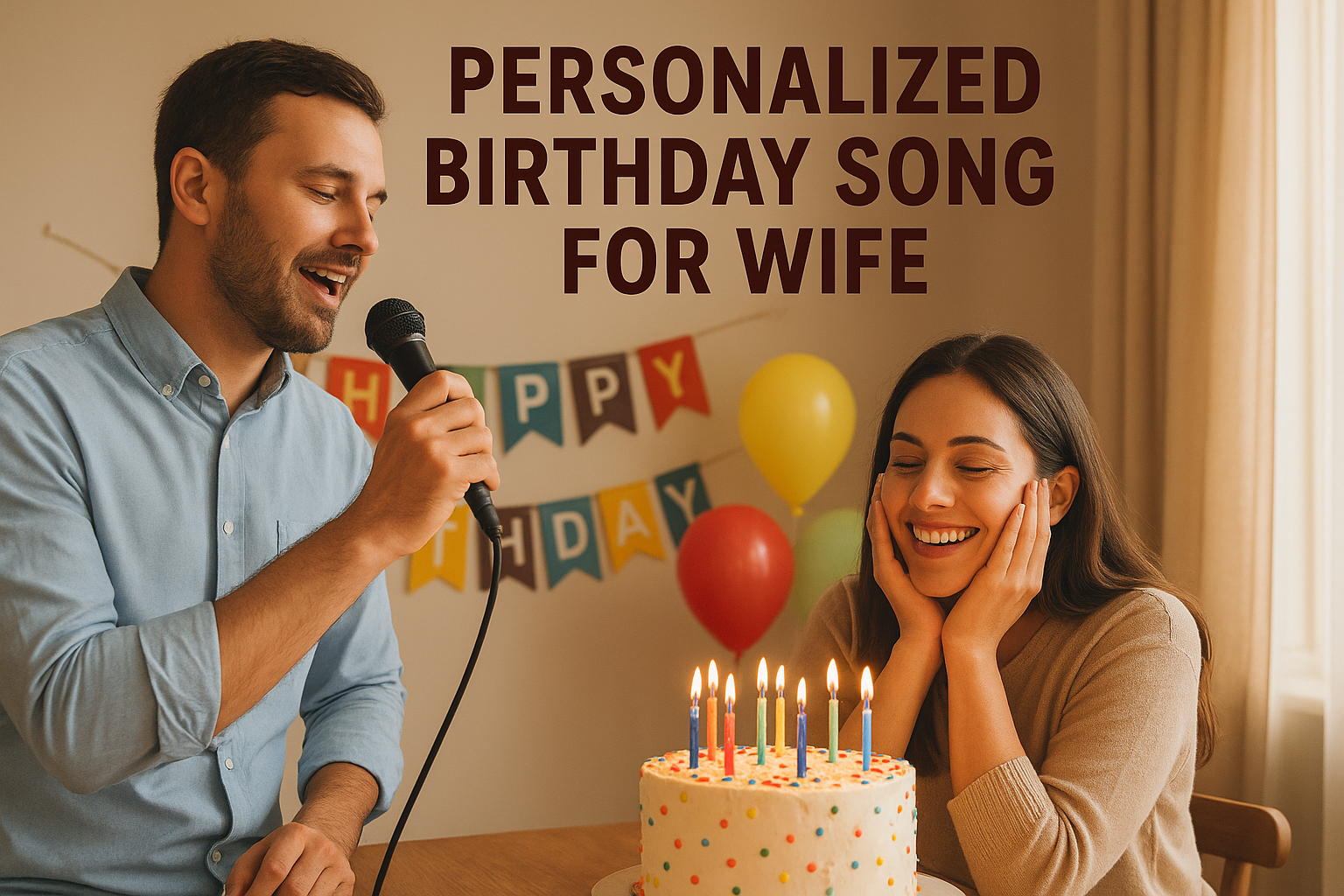 Personalized Birthday Song for Wife